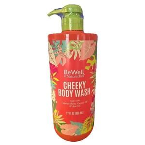 BeWell NatureWell CHEEKY BODY WASH Cupuacu Coconut Acai Oil 27oz Tropical Glow